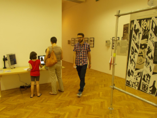 Izložba alternativnog stripa u Umjetničkoj galeriji BiH (Sarajevo, juli 2015)