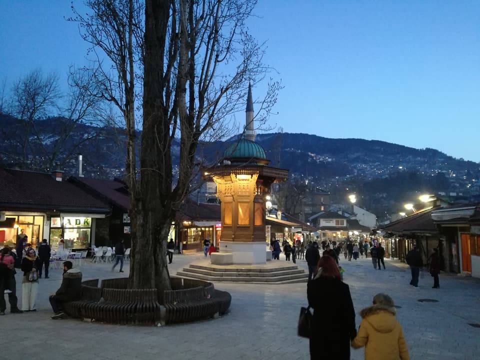 Baščaršijski trg (Sarajevo, 28. mart 2018, foto: Naser Husic)