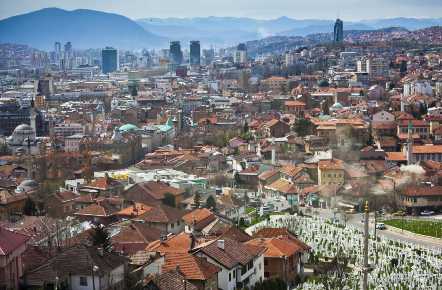 Sarajevo podno Trebevića